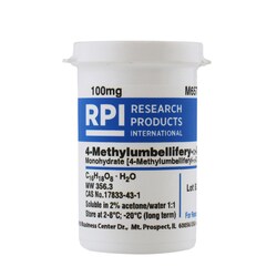 Research Products International Corp&nbsp;4-Methylumbelliferyl-a-D-Glucopyranoside [4-Methylumbelliferyl-a-D-Glucoside], 100 Milligrams