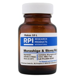 Research Products International Corp Murashige & Skoog Medium with MES