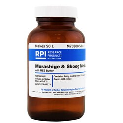 Research Products International Corp&nbsp;Murashige & Skoog Medium with MES Buffer, 240 Grams of Powder, Makes 50 Liters of Solution