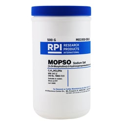 Research Products International Corp&nbsp;MOPSO Sodium Salt, 500 G