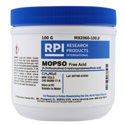 Research Products International Corp&nbsp;MOPSO [3-(N-Morpholino)-2-hydroxypropanesulfonic acid], 100 Grams