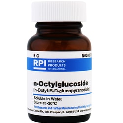 Research Products International Corp n-Octylglucoside [n-Octyl-B-D-glucopyranoside], 5 Grams