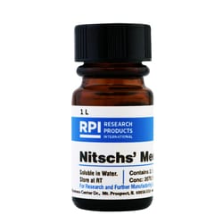 Research Products International Corp&nbsp;Nitschs' Medium, Powder, Makes 1 Liter