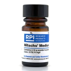 Research Products International Corp&nbsp;Nitschs' Medium with Vitamins, Powder, Makes 1 Liter