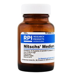 Research Products International Corp Nitschs' Medium with Vitamins, Powder,