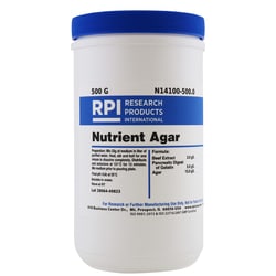 Research Products International Corp Nutrient Agar, 500 Grams, Quantity: