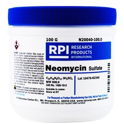 Research Products International Corp Neomycin Sulfate, 100 Grams, Quantity: