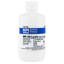 Research Products International Corp NP-40 Lysis High Salt Buffer Solution,