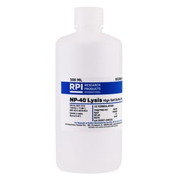 Research Products International Corp&nbsp;NP-40 Lysis High Salt Buffer Solution, 500 ML