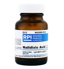Research Products International Corp Nalidixic Acid, 25 Grams, Quantity: