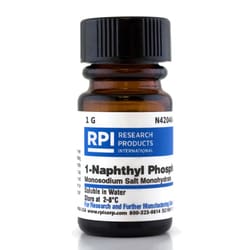 Research Products International Corp&nbsp;1-Naphthyl Phosphate Monosodium Salt Monohydrate, 1 Gram