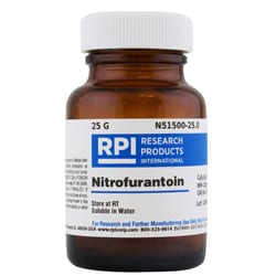 Research Products International Corp Nitrofurantoin, 25 Grams