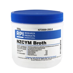 Research Products International Corp NZCYM Broth, 250 Grams, Enriched Medium,
