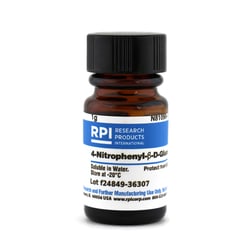 Research Products International Corp&nbsp;4-Nitrophenyl-B-D-Glucopyranoside, 1 Gram