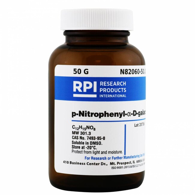Research Products International Corp pNitrophenylaDgalactopyranoside, Fisher Scientific