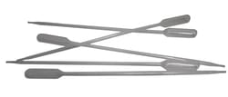 Research Products International Corp Disposable Plastic Transfer Pipettes, Extra Long, 6ml Capacity, 22.5cm Long, 400 per Package