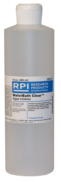 Research Products International Corp WaterBath Clear Algae Inhibitor, (480ml)
