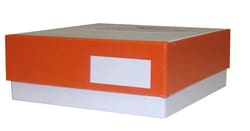 Research Products International Corp&nbsp;Colored Micro-Tube Freezer Box, Orange