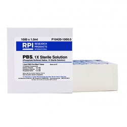 Research Products International Corp&nbsp;PBS, 1X Solution, 1.0ml Pre-Filled Tubes, S, 1000 CS
