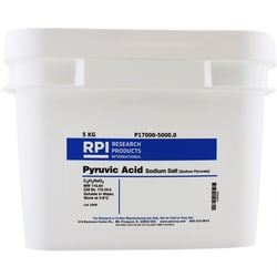 Research Products International Corp&nbsp;RPI Pyruvic Acid Sodium Salt, [Sodium Pyruvate], 5 Kilograms
