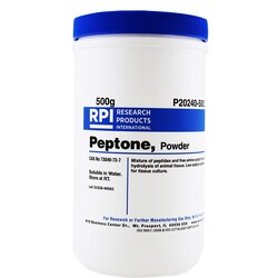 Research Products International Corp Peptone, Powder, 500 Grams, Quantity: