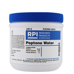 Research Products International Corp Peptone Water, 100 Grams