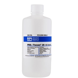 Research Products International Corp&nbsp;PBS/Tween 20 10X Solution, 500 Milliliters