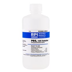 Research Products International Corp Phosphate Buffered Saline, 10X Solution,