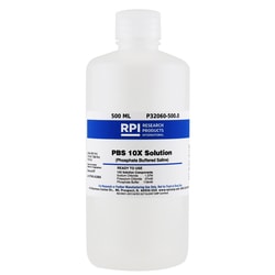 Research Products International Corp Phosphate Buffered Saline, 10X Solution,