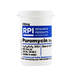 Research Products International Corp Puromycin Dihydrochloride, 100 Milligrams,