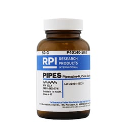 Research Products International Corp&nbsp;PIPES FREE ACID ULTRAPPURE, 50GM
