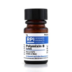 Research Products International Corp POLYMIXIN B SULFATE, 1GM, Quantity: