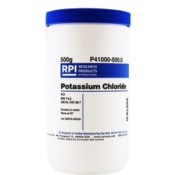 Research Products International Corp&nbsp;Potassium Chloride, 500 Grams