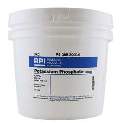 Research Products International Corp&nbsp;Potassium Phosphate, Dibasic, 3 Kilograms