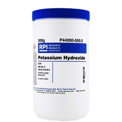 Research Products International Corp Potassium Hydroxide, 500 Grams, Quantity: