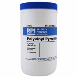 Research Products International Corp&nbsp;Polyvinylpyrrolidone, 500 Grams