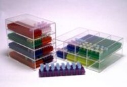 Research Products International Corp Micro-Tube Rack, 80 Tube Capacity,