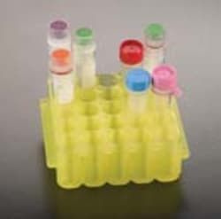Research Products International Corp UniRack Jr. Micro-Tube Rack, Yellow,