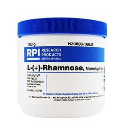 Research Products International Corp L-(+)-Rhamnose, Monohydrate, 100 Grams