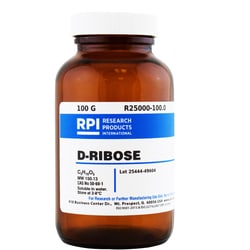 Research Products International Corp D-RIBOSE, 100 GRAM, Quantity: Each