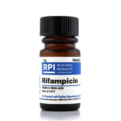Research Products International Corp Rifampicin, 1 Gram, Quantity: Each