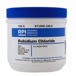Research Products International Corp&nbsp;Rubidium Chloride, 100 Grams