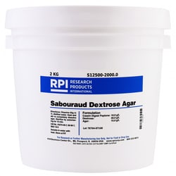 Research Products International Corp Sabouraud Dextrose Agar, 2 KG, Quantity: