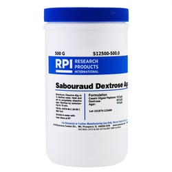 Research Products International Corp&nbsp;Sabouraud Dextrose Agar, 500 Grams