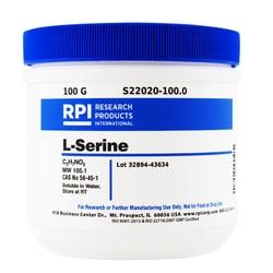 Research Products International Corp L-SERINE, 100GM, Quantity: Each of
