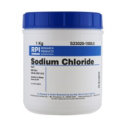 Research Products International Corp SODIUM CHLORIDE, 1KG, Quantity: Each