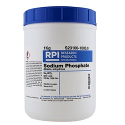 Research Products International Corp Sodium Phosphate Dibasic, Anhydrous,