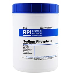 Research Products International Corp Sodium Phosphate Dibasic, Anhydrous,