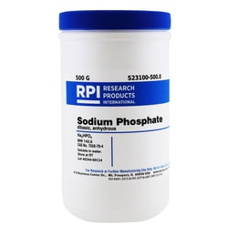 Research Products International Corp Sodium Phosphate Dibasic, Anhydrous,