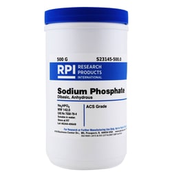 Research Products International Corp Sodium Phosphate Dibasic, Anhydrous,